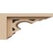 Ekena Millwork 4"W x 8"D x 4"H Wide Sheridan Rough Cedar Woodgrain TimberThane Corbel, Primed Tan CORUR04X08X04SHERCPR - alternate 6
